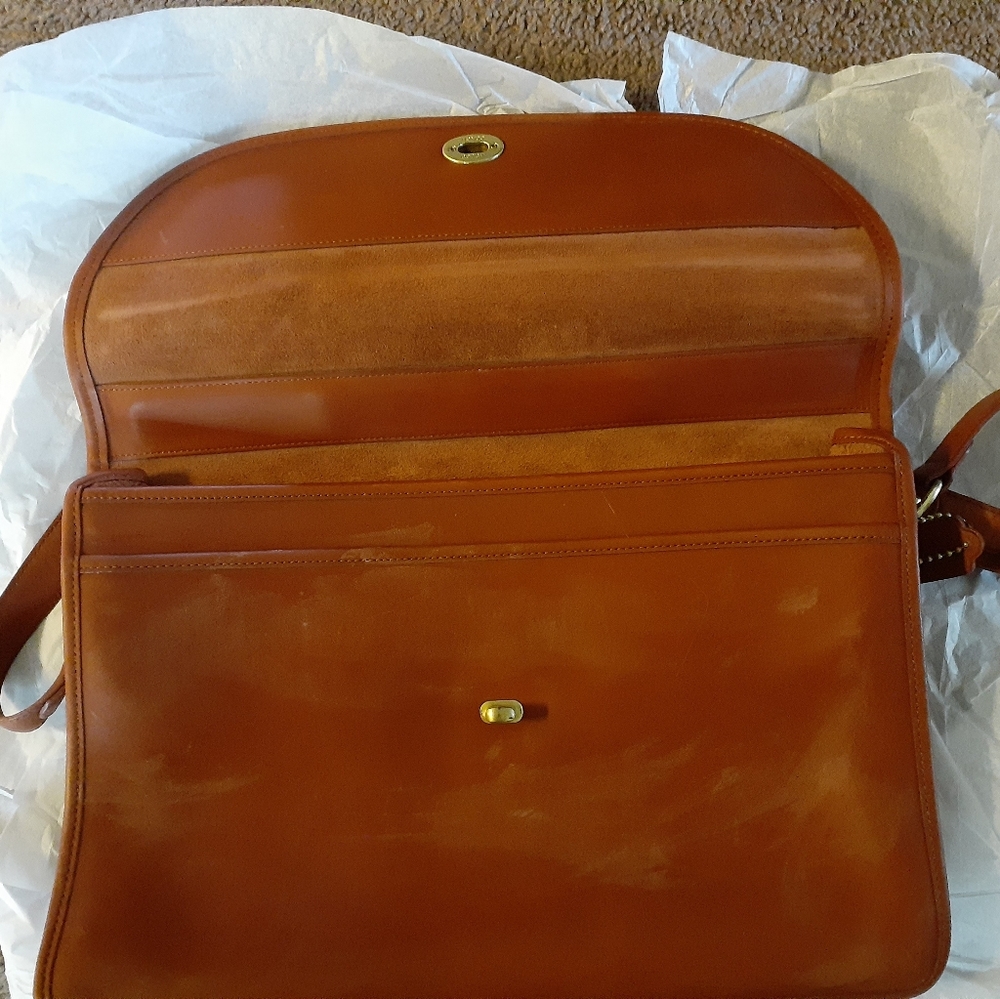 COACH Flap brief bag